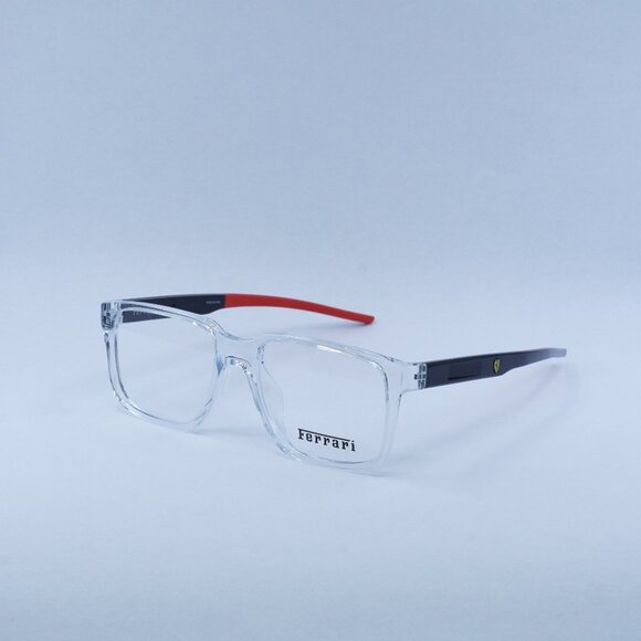 🕶️ New Ferrari Scuderia FZ8013D 513 54mm Eyeglasses - Transparent Frame